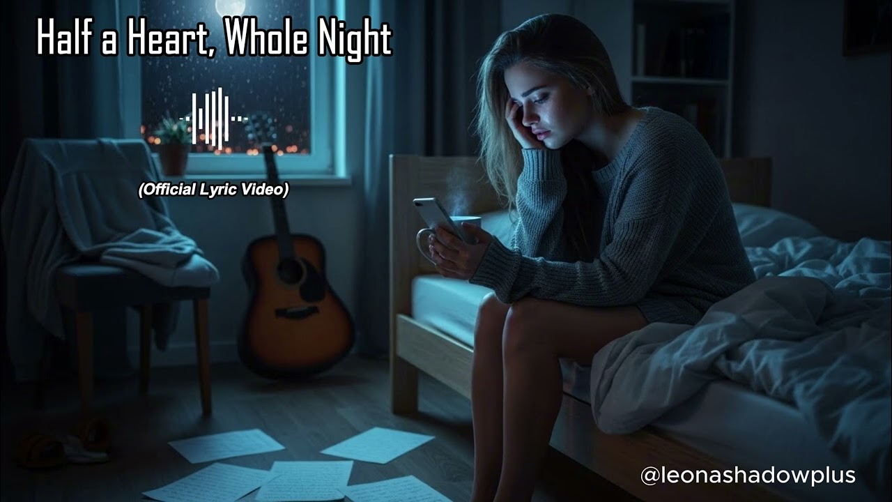 Half a Heart, Whole Night 😔❤️‍🩹🥀ll Leona Shadow Plus ll Official Lyric Video
