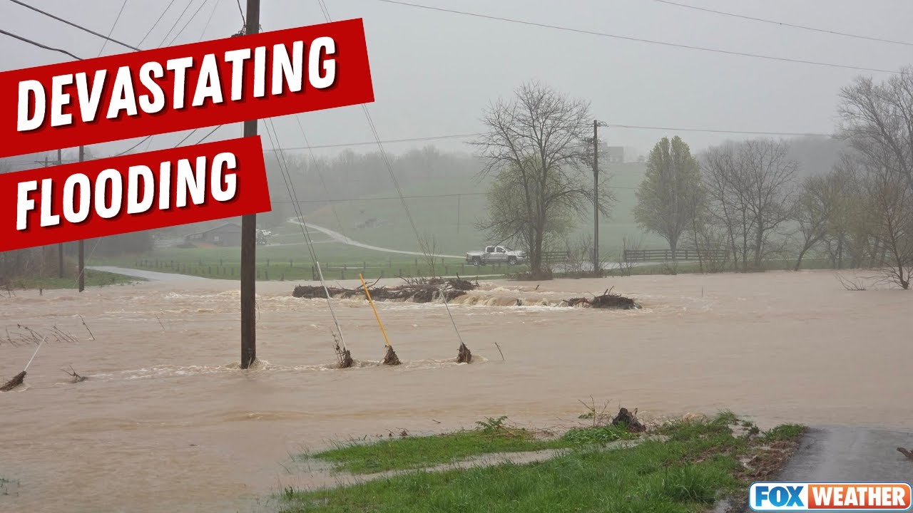 Hopkinsville, Kentucky Flooding Prompting Rescues As Rain Continues