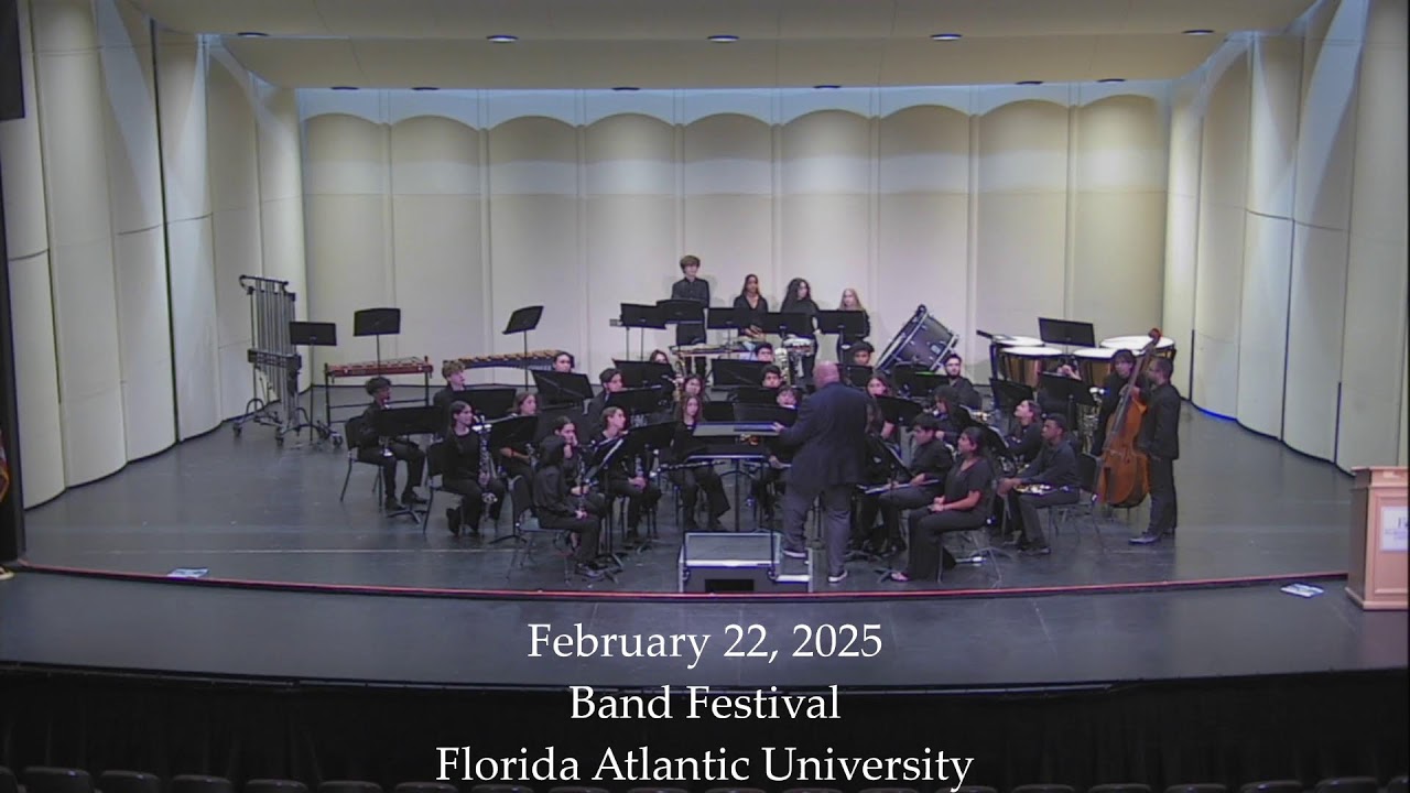 FAU Band Festival 2025 | Day 2 - Saturday February 22