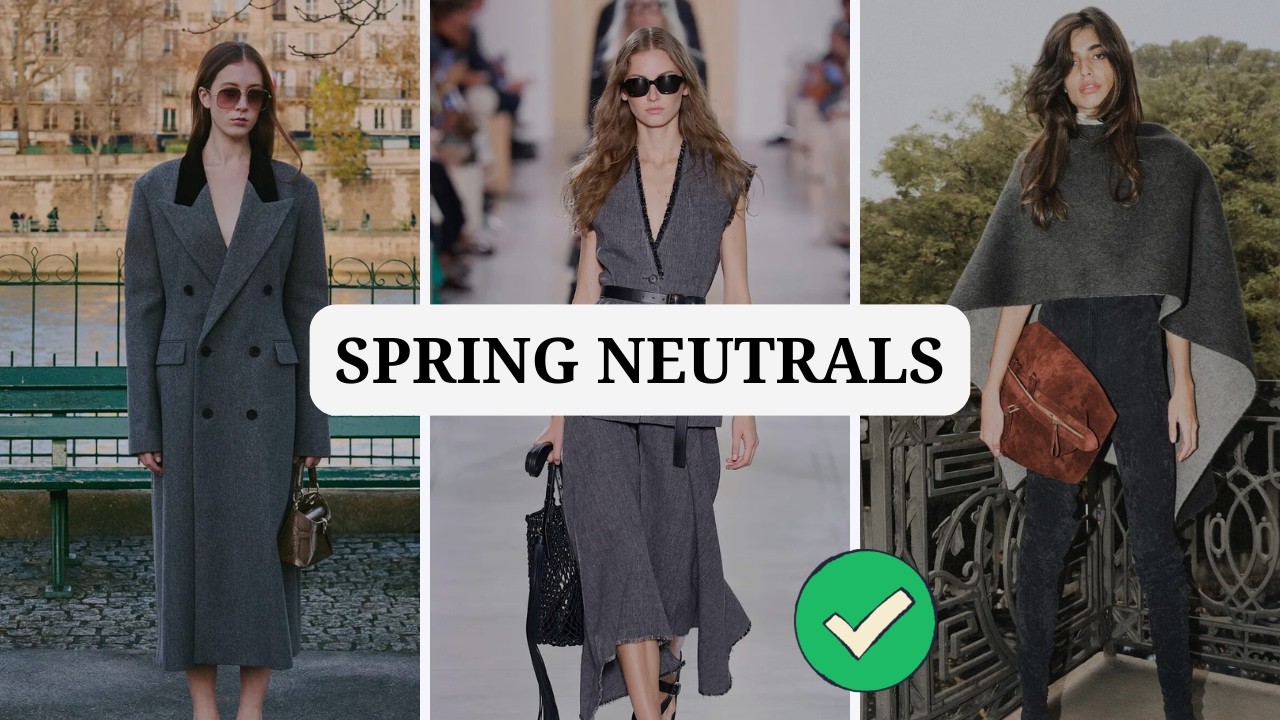 Как носить нейтральные весенние оттенки так, чтобы они выглядели элегантно, а не скучно (40+)