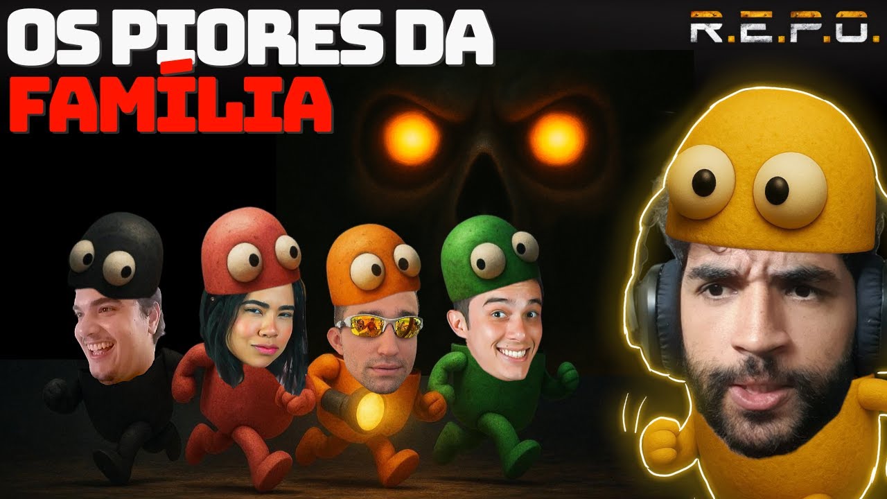 ESSA É A PIOR FAMÍLIA PARA JOGAR ESSE GAME! - R.E.P.O | Guigs