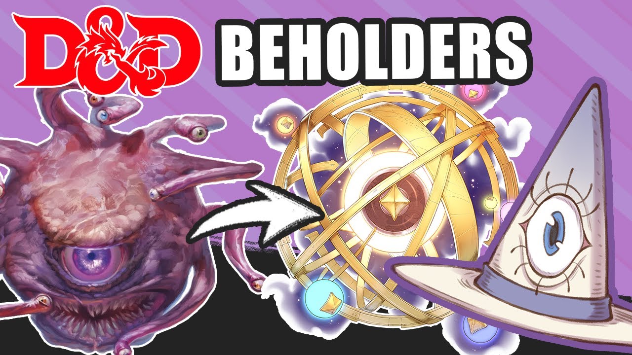D&D Beholders Explained (and also how to make them weirder)