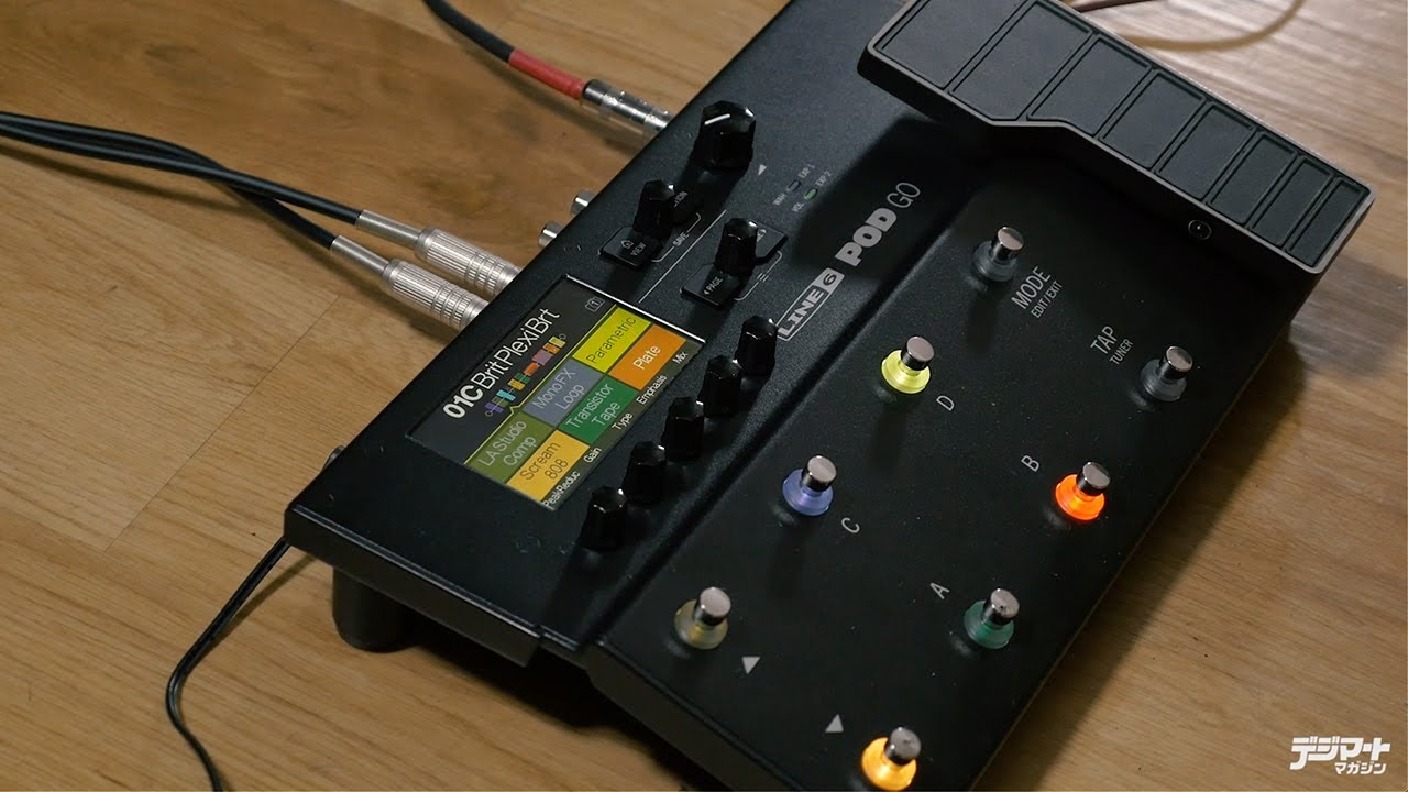 Line 6 / POD Go【デジマート製品レビュー】