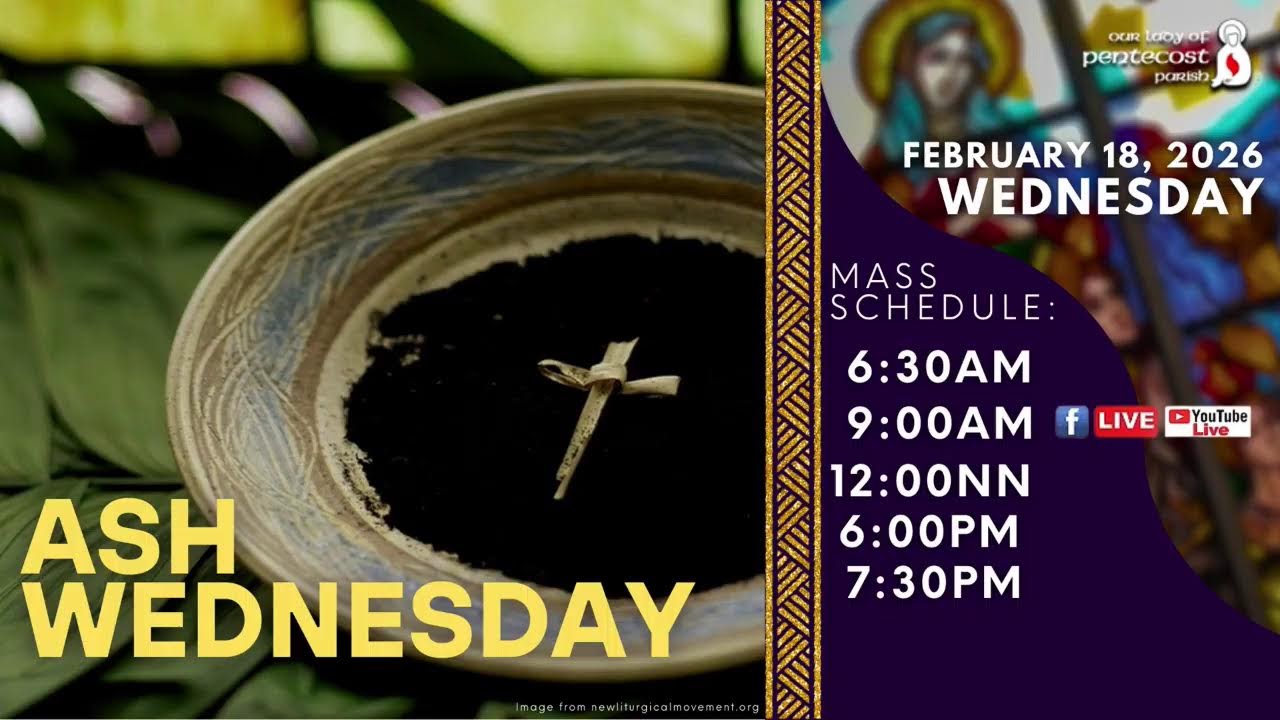 8 February 2026  | 9:30am | Sunday | 5th Sunday in Ordinary Time