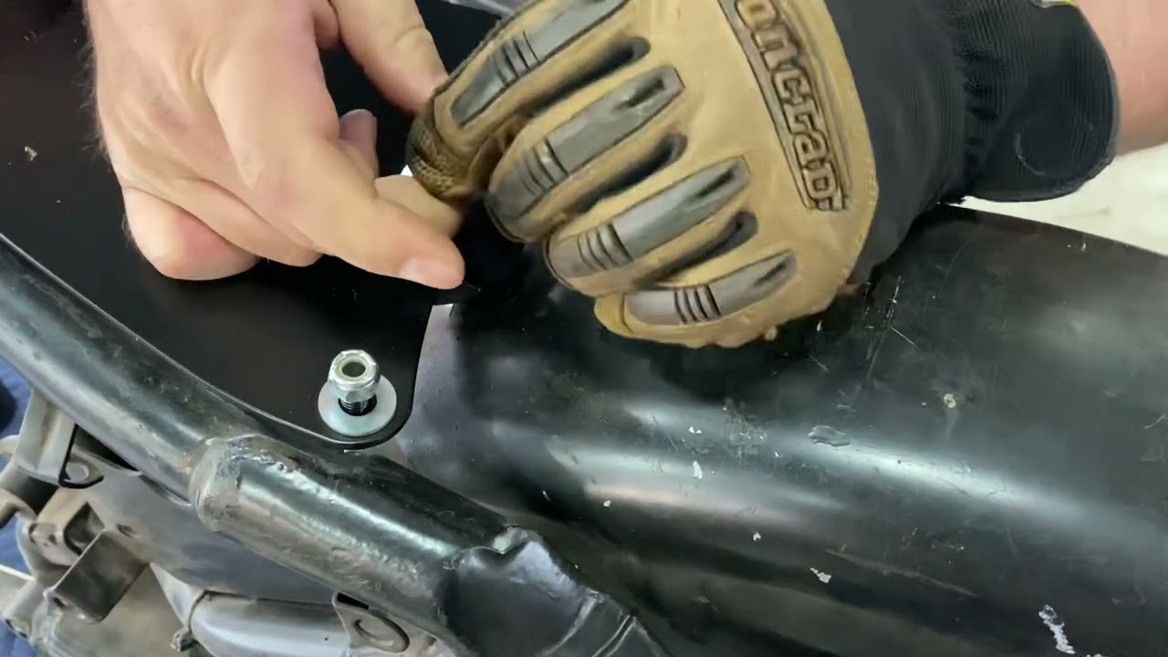 How to install 1982 - ￼2003 Harley Sportster motorcycle spring seat mounting conversion kit