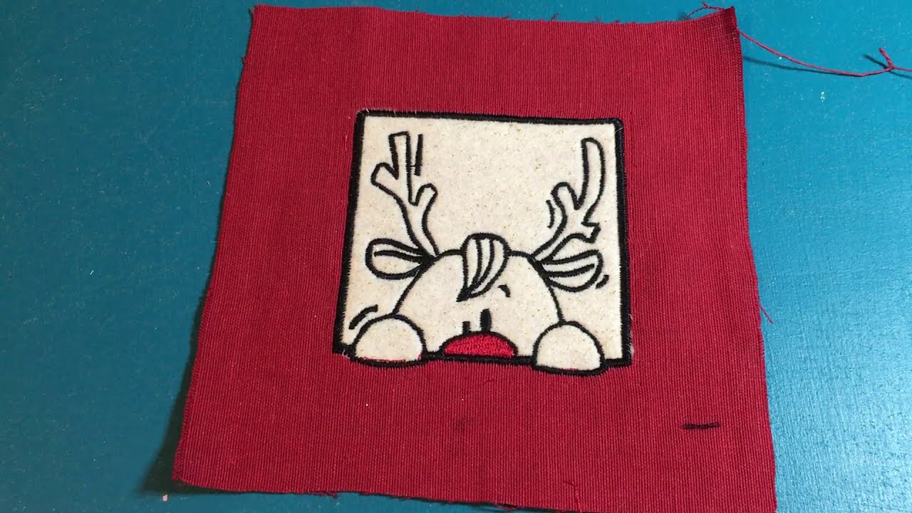 Tutorial pfaff: come fare un'applique.