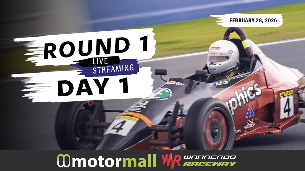 LIVE MOTORSPORT: WA Sporting Car Club 2026 Championship - Round 1 Day 1