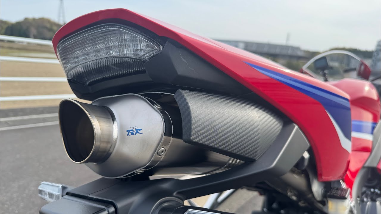 マフラー交換しに行くぅ！cbr600rr TSR