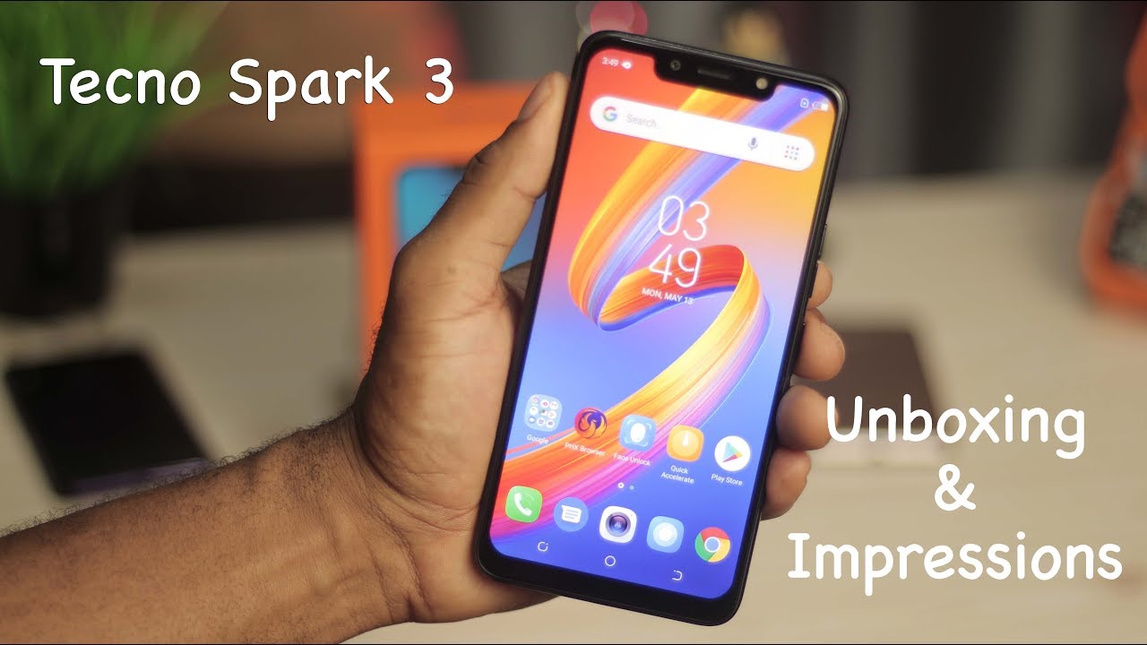 Tecno Spark 3 Unboxing & First Impressions