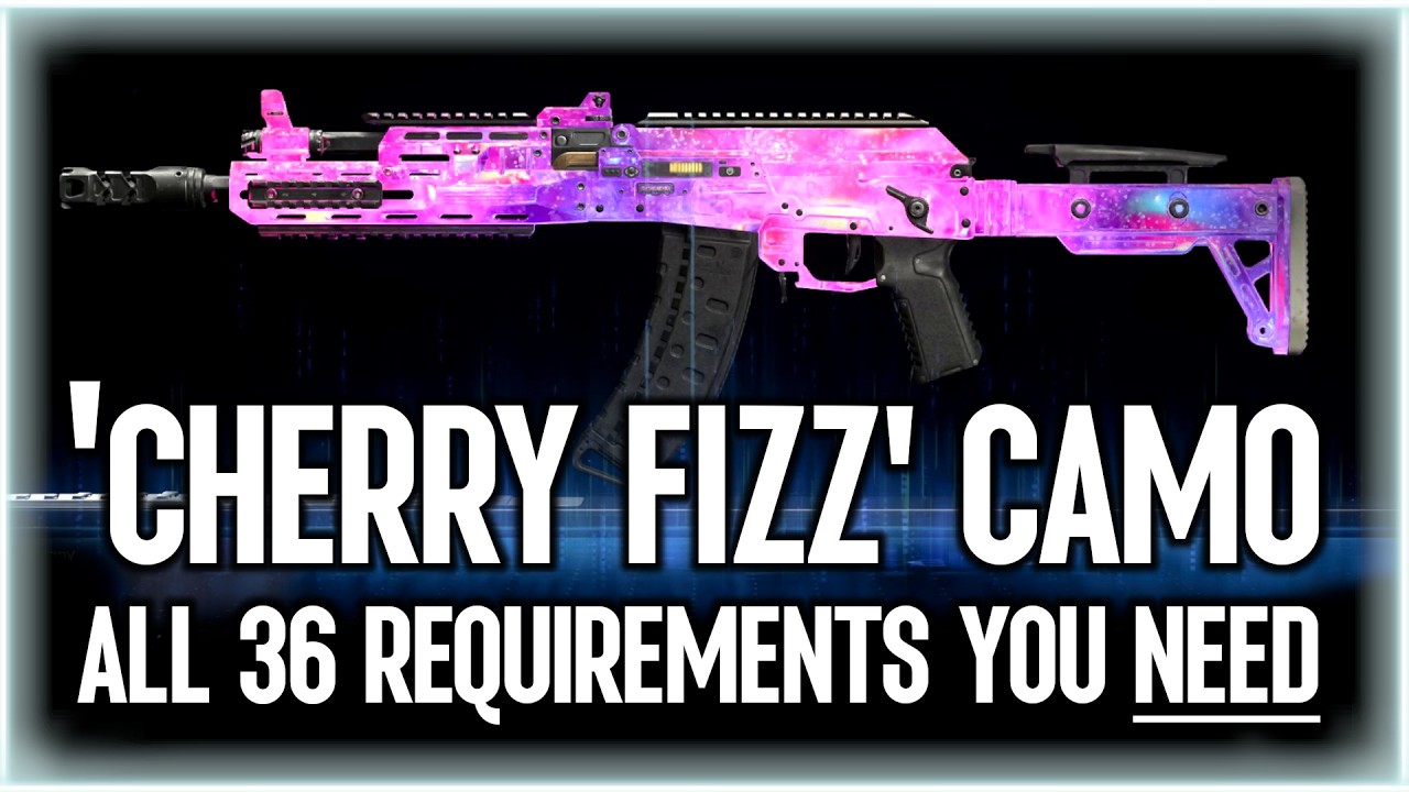 Как разблокировать камуфляж CHERRY FIZZ в Black Ops 7 (все требования к камуфляжу РАЗОБРАНЫ)