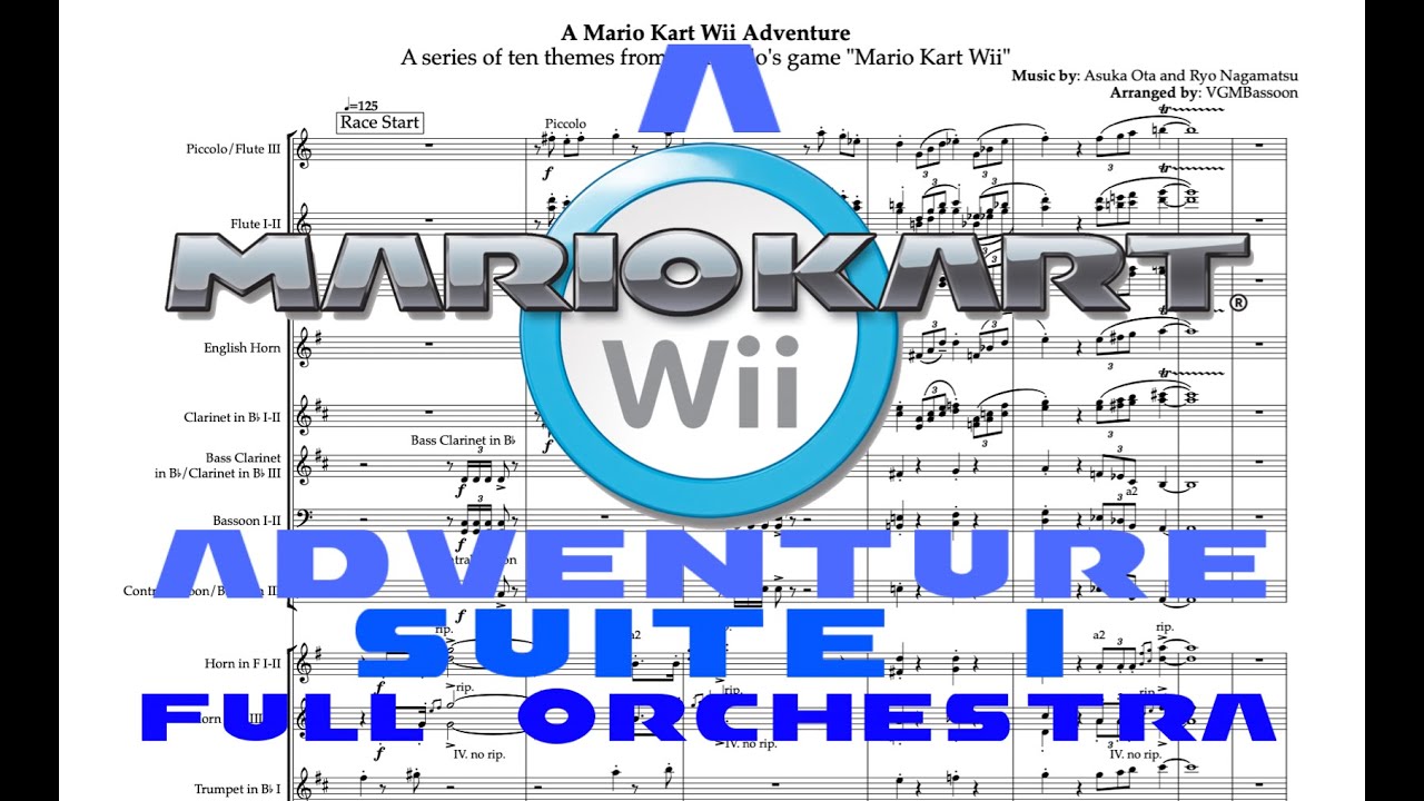 A Mario Kart Wii Adventure (Suite 1) - Full Orchestra