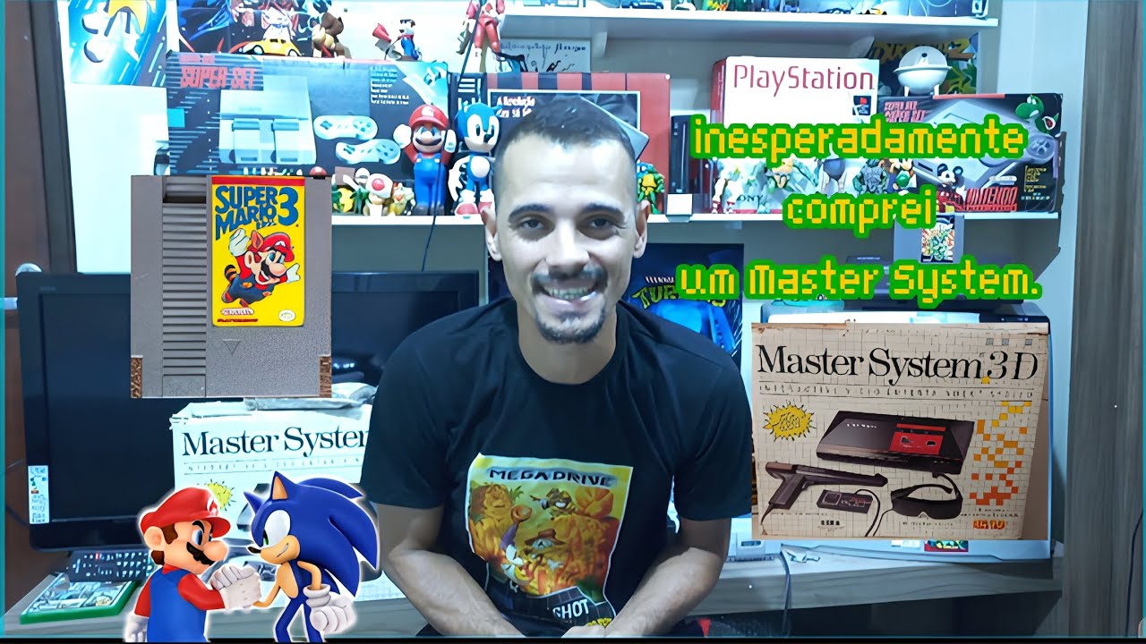 Comprei um Master System Tec toy. 