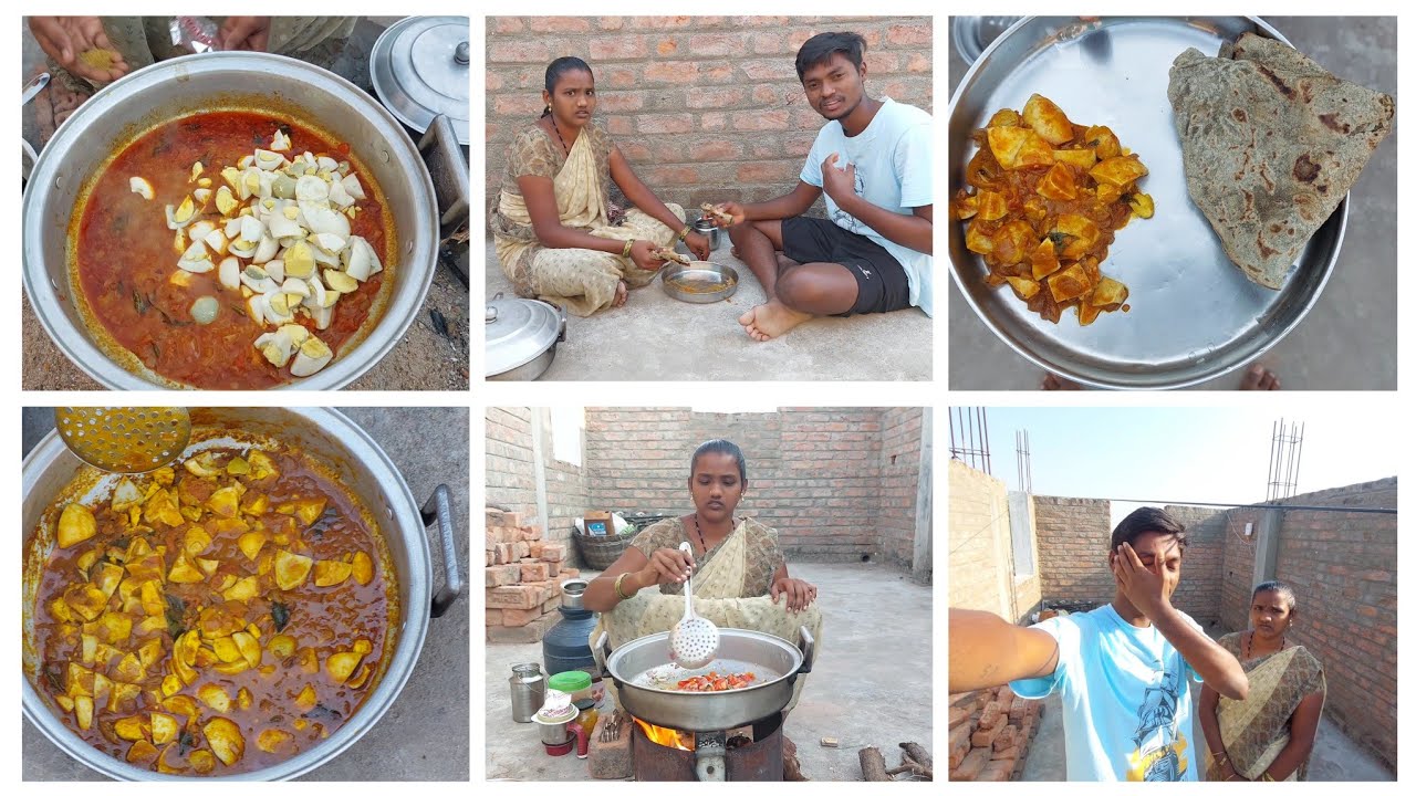 😶మమ్మల్ని ఎందుకు తప్పుగా అర్థం చేసుకుంటున్నారు.. ఎగ్ కర్రీ recipe😋 village style egg Curry recipe