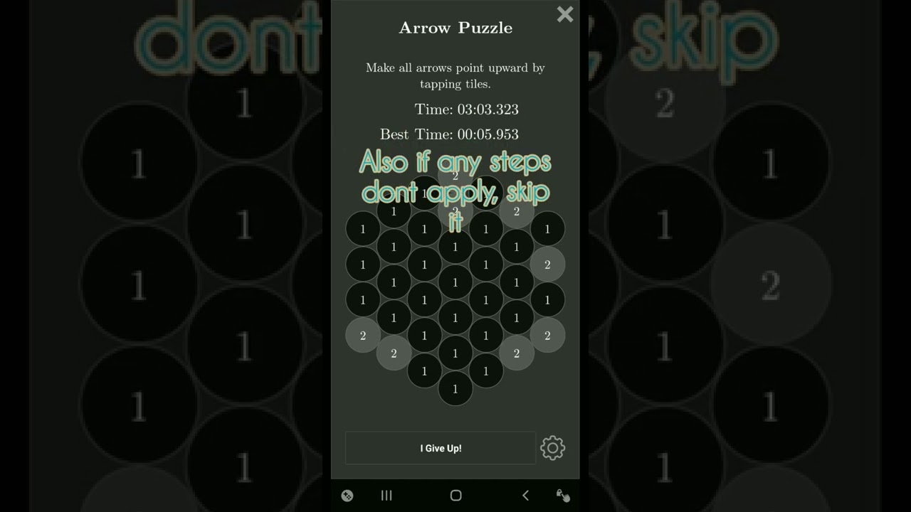 Exponential Idle - arrow puzzle hard and expert in depth tutorial