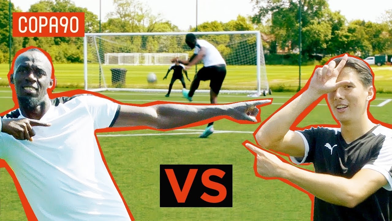 Is Usain Bolt Good Enough To Be A Pro Footballer? | Timbsy vs the World