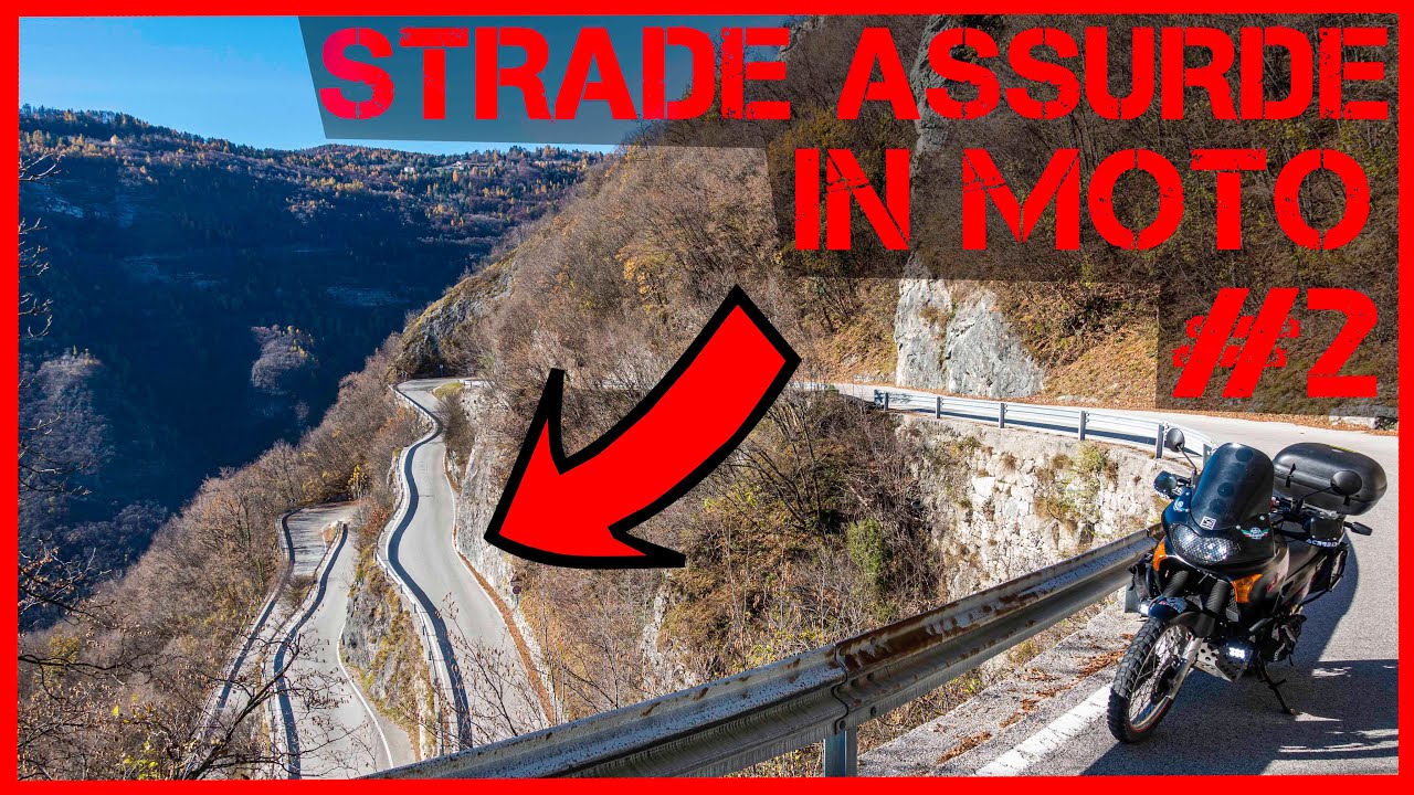UNA STRADA INCREDIBILE e STUPENDA in MOTO 🏍🔝
