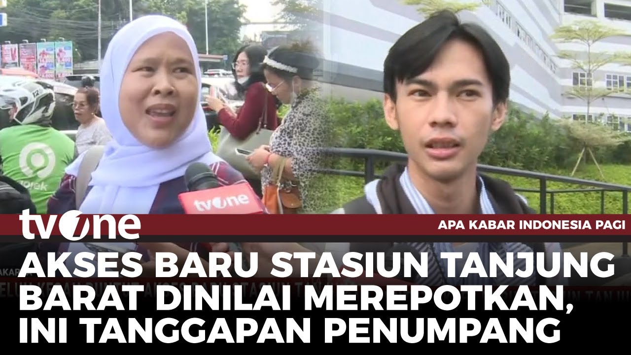 Akses Baru Stasiun Tanjung Barat, Sejumlah Penumpang Sampaikan Keluh Kesah | AKIP tvOne