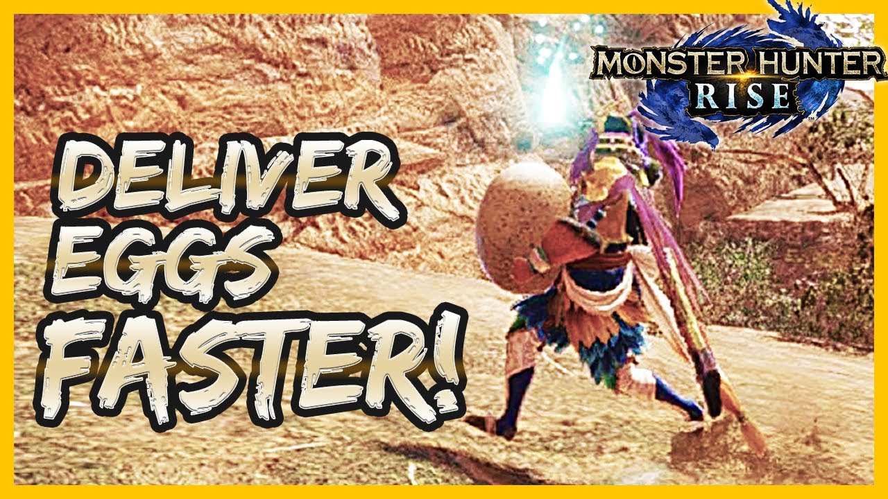 FAST Egg Delivery Method - Monster Hunter Rise
