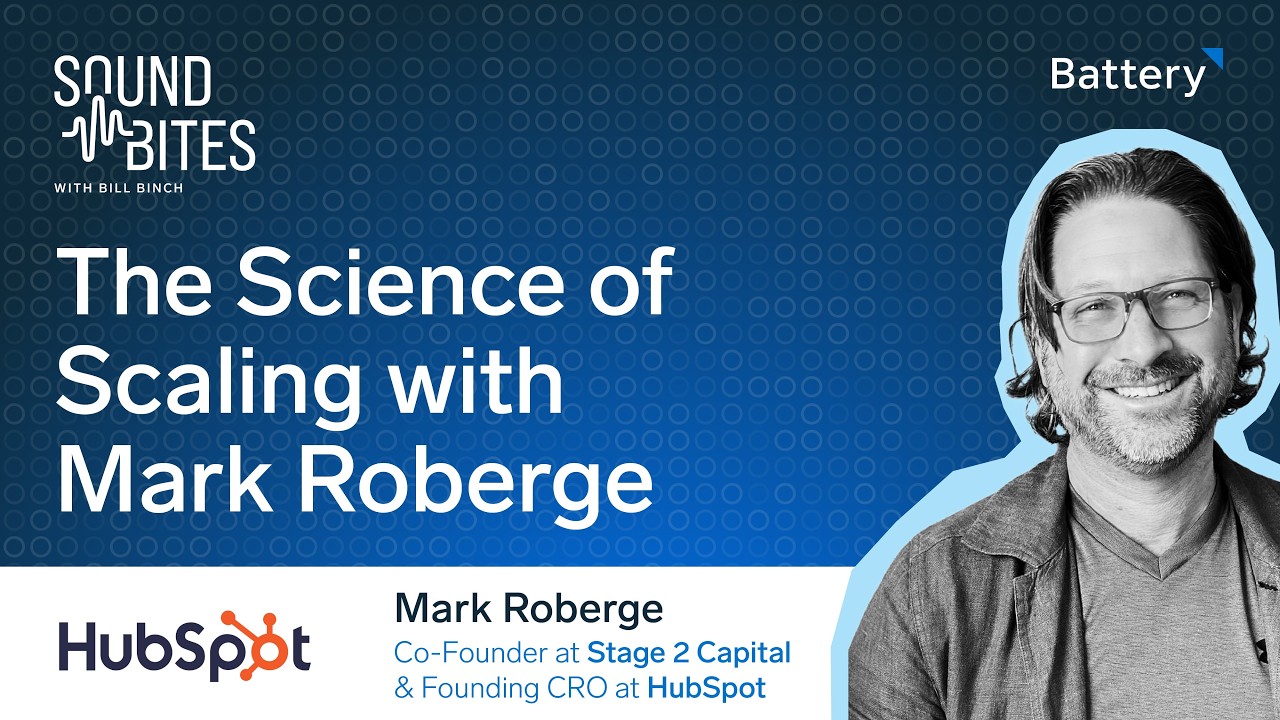 The Science of Scaling with Mark Roberge