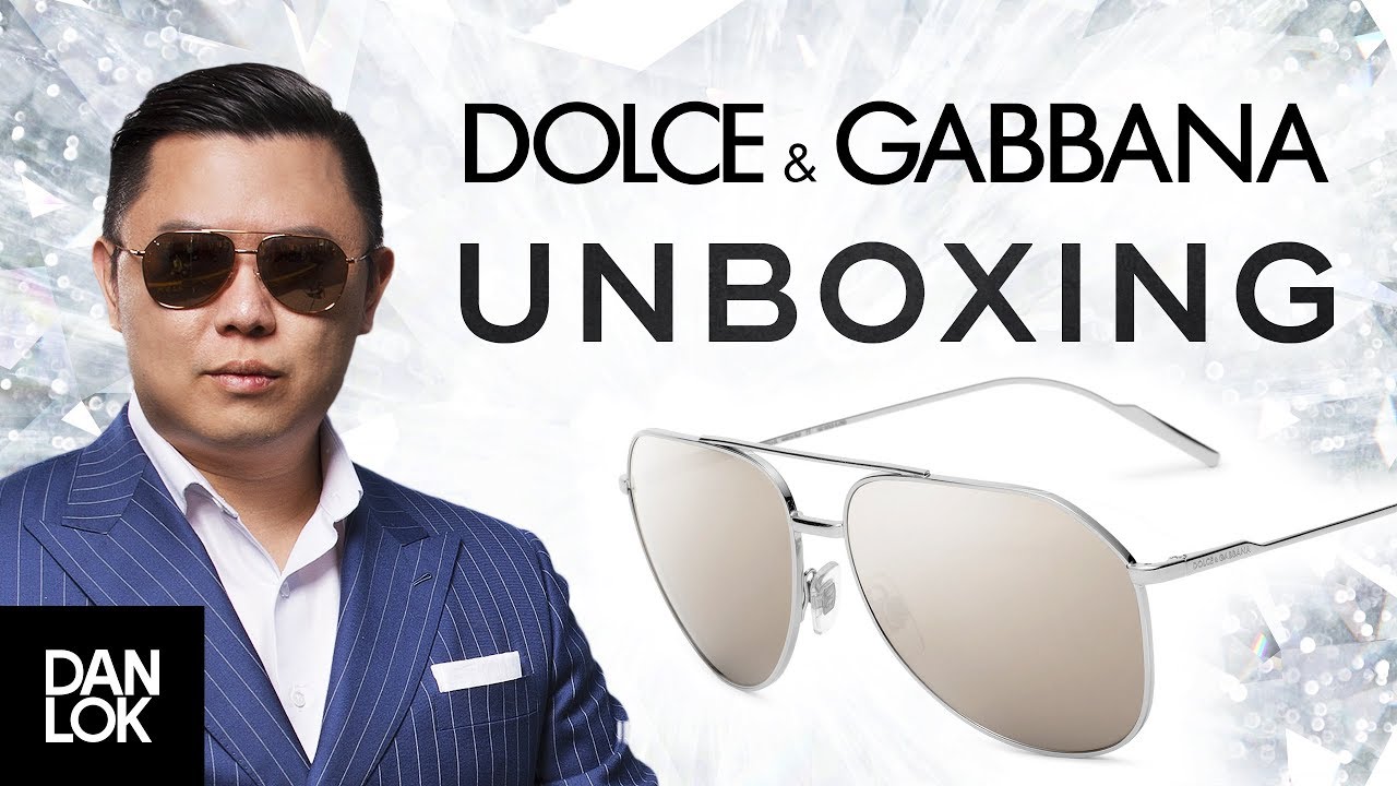 Gold Edition Dolce & Gabbana Sunglasses Unboxing