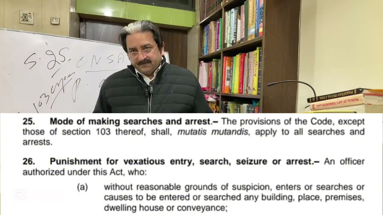 S.25 & 26 of The Punjab Control of Narcotics Substance Act,2025 #kung 
