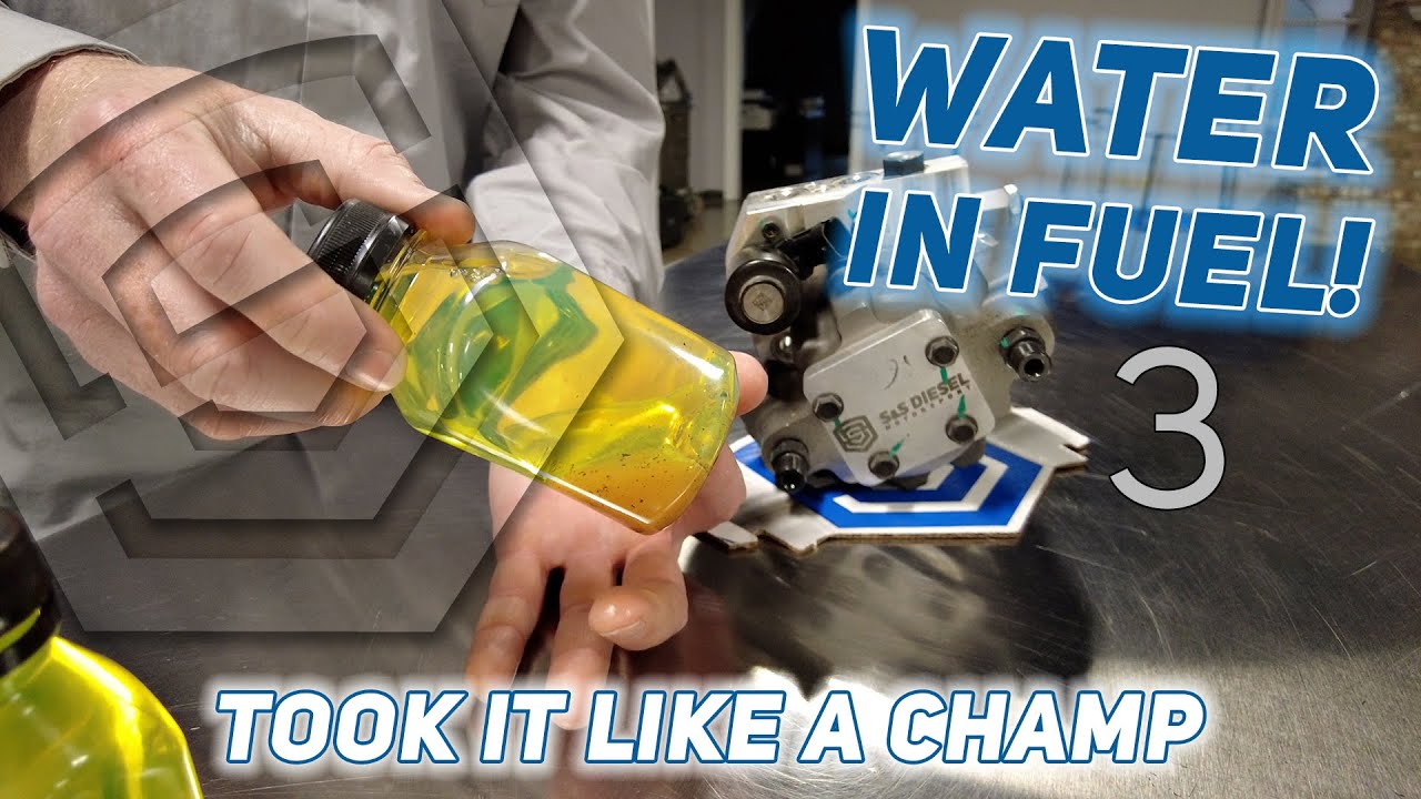 The Ford 6.7L DCR Pump Eats Water and Rust Like a Champ
