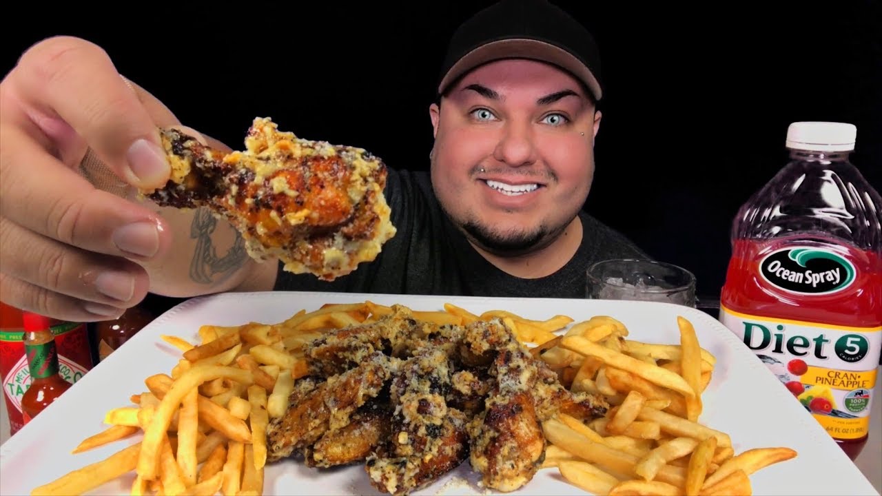 HOMEMADE Garlic Parmesan Wings