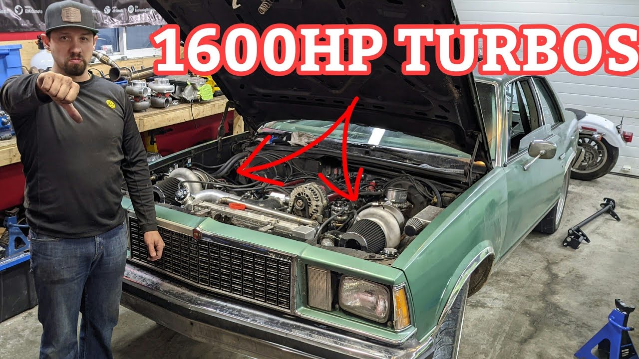 I Almost Didn't Make It. Twin Turbo Malibu First Start With Huge Twins