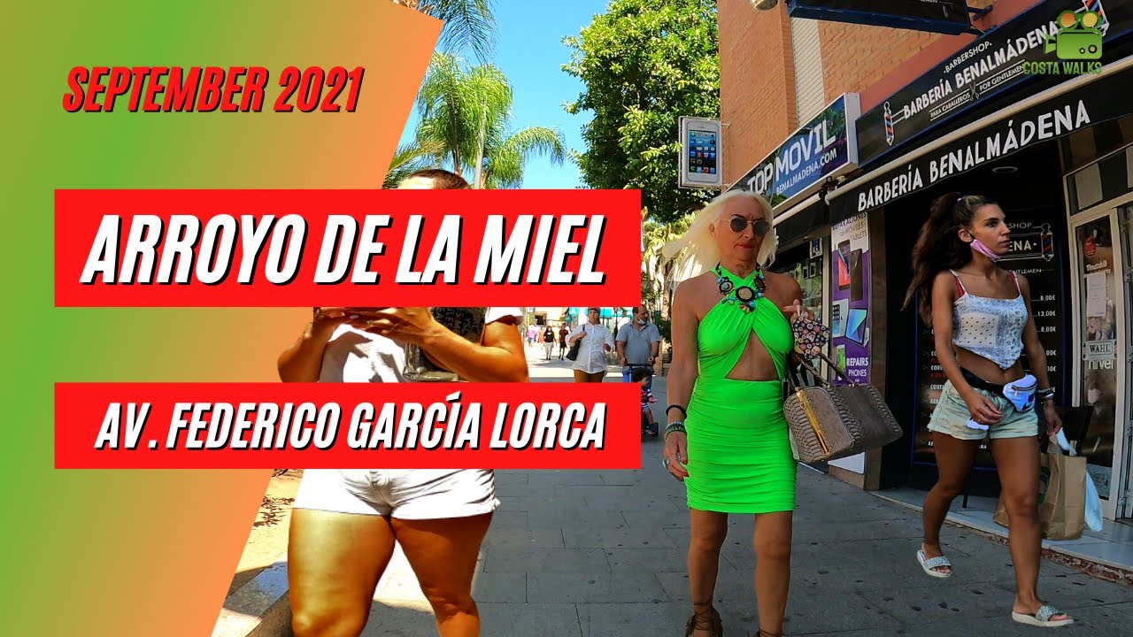 Arroyo De La Miel, Walking Tour, September 2021, Av. Federico García Lorca, Benalmádena Málaga Spain