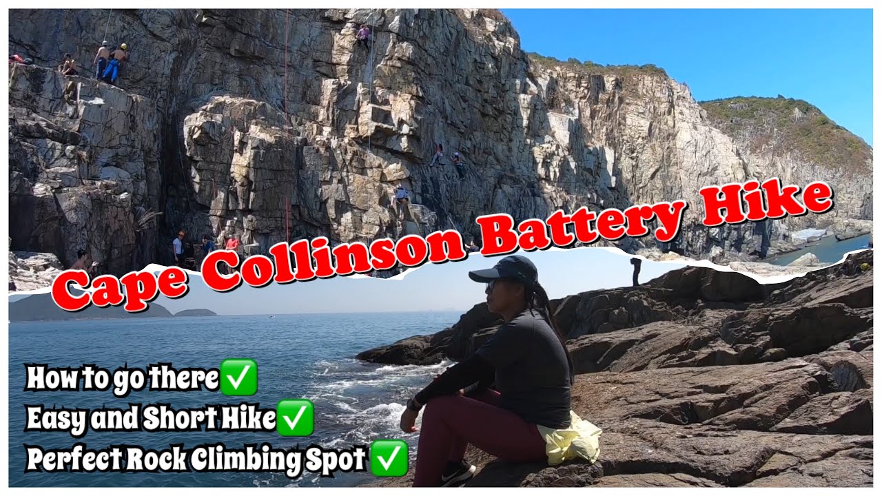 HK HIKE : CAPE COLLINSON BATTERY | SHORT AND EASY | SOLO HIKE | ROCK CLIMBING SPOT | JOY WANDERS HK