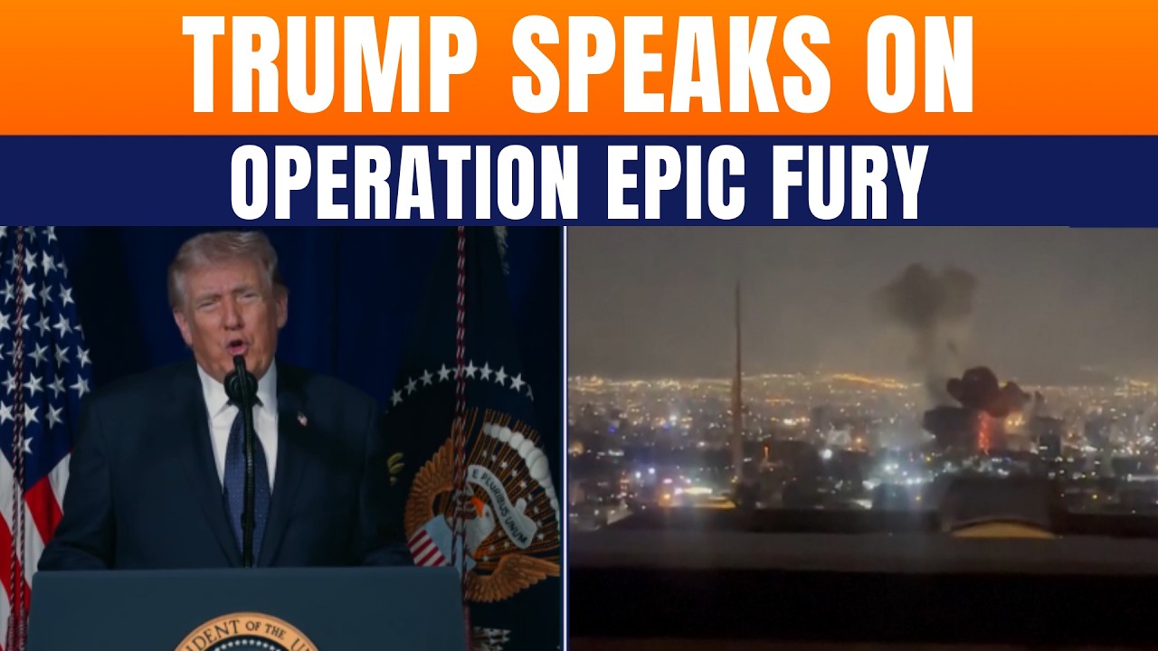 Donald Trump LIVE | Trump Speaks On ‘Operation Epic Fury’ | Khamenei Killed | U.S-Israel Strikes