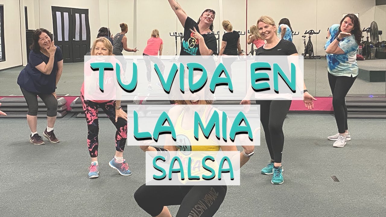 Tu Vida en la Mía, Marc Anthony | Salsa | Zumba choreography