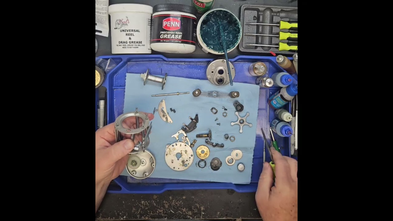 Vintage reel repair; ABU Garcia Ambassadeur 6501, upgrade kit, and a couple of issues