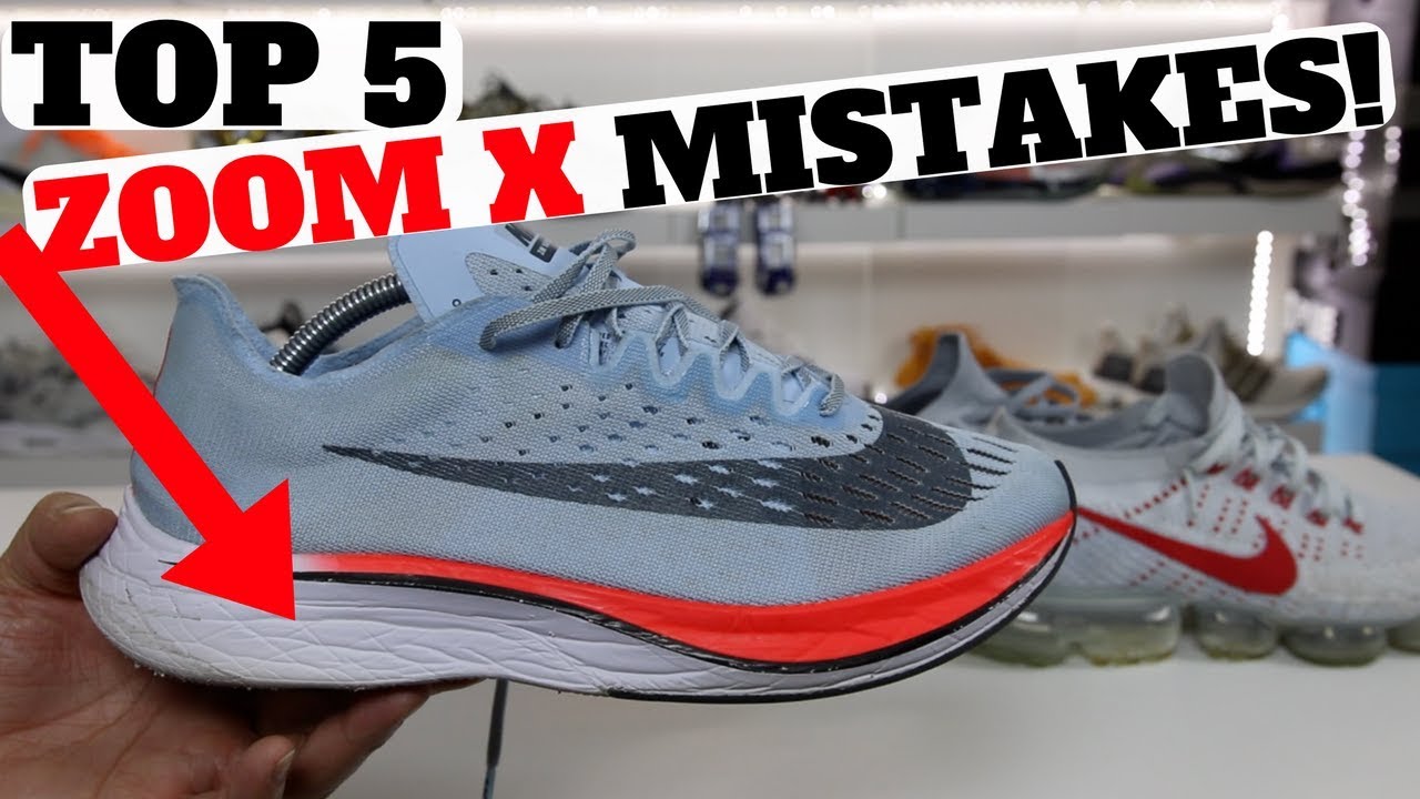 Top 5 MISTAKES Nike Made With 'ZOOMX' Cushion Technology!