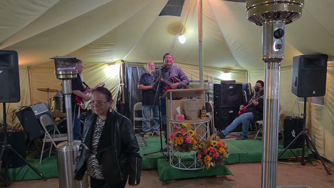 Guy James @God Is My Rock Ministry Revival in Jones Ranch, NM 