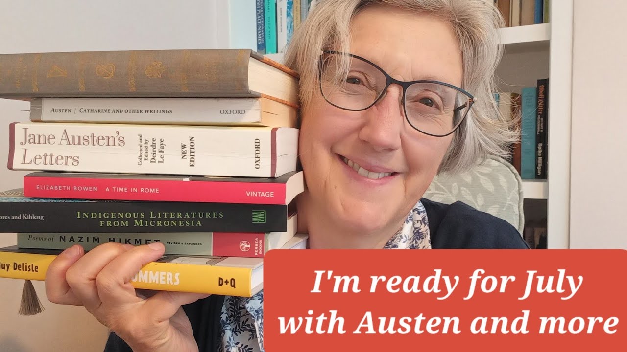 A July TBR, mostly #janeaustenjuly of course