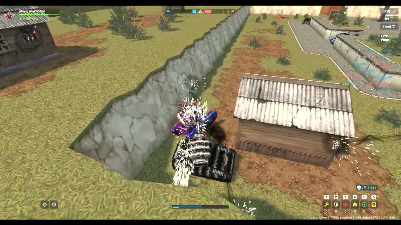 leaning
