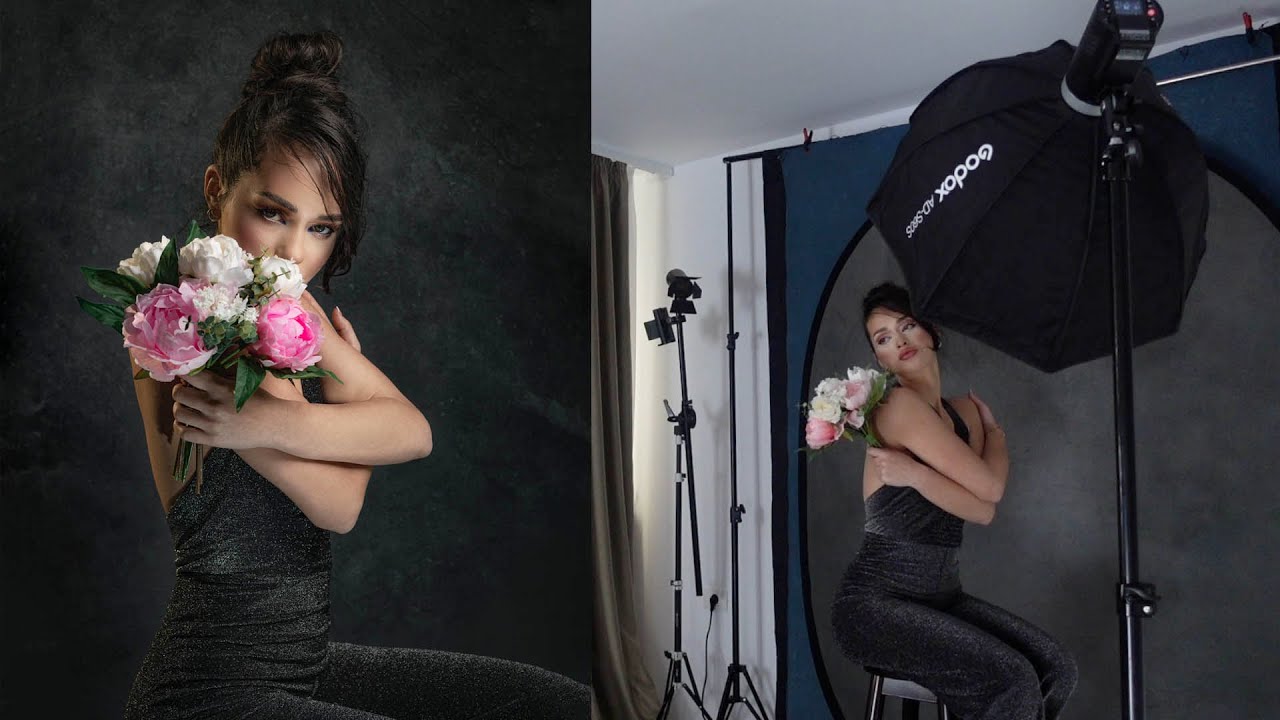 Studio Lighting  - The Three Light Setup  Godox AD300 AD100  V1