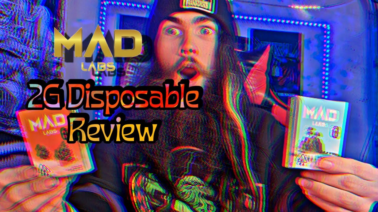 MAD LABS 2G DISPOSABLE REVIEW! MY FIRST EVER!!!!! SPONSORSHIP