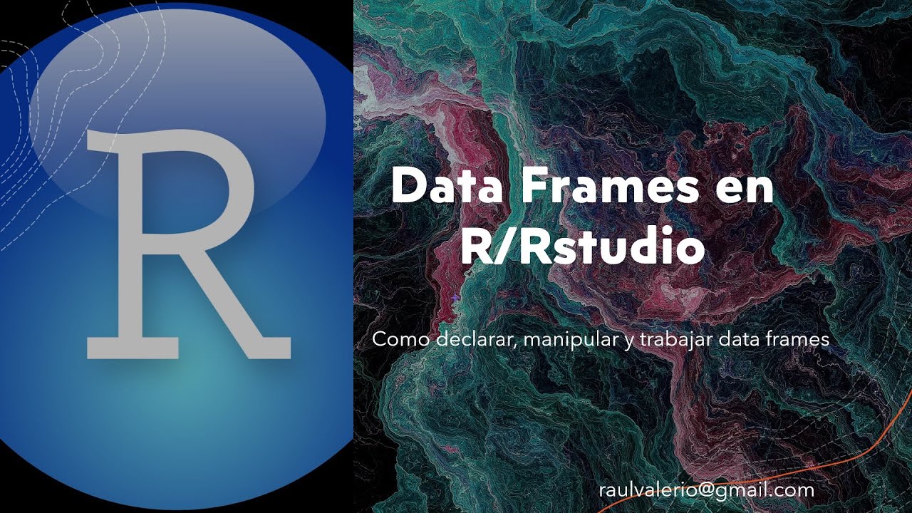 1.7 Data Frame en R | Curso de analisis y ciencia de datos RStudio | Data science | Estadistica