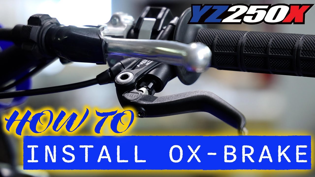 HOW TO Install Ox Brake Hydra Pro Yamaha YZ250x