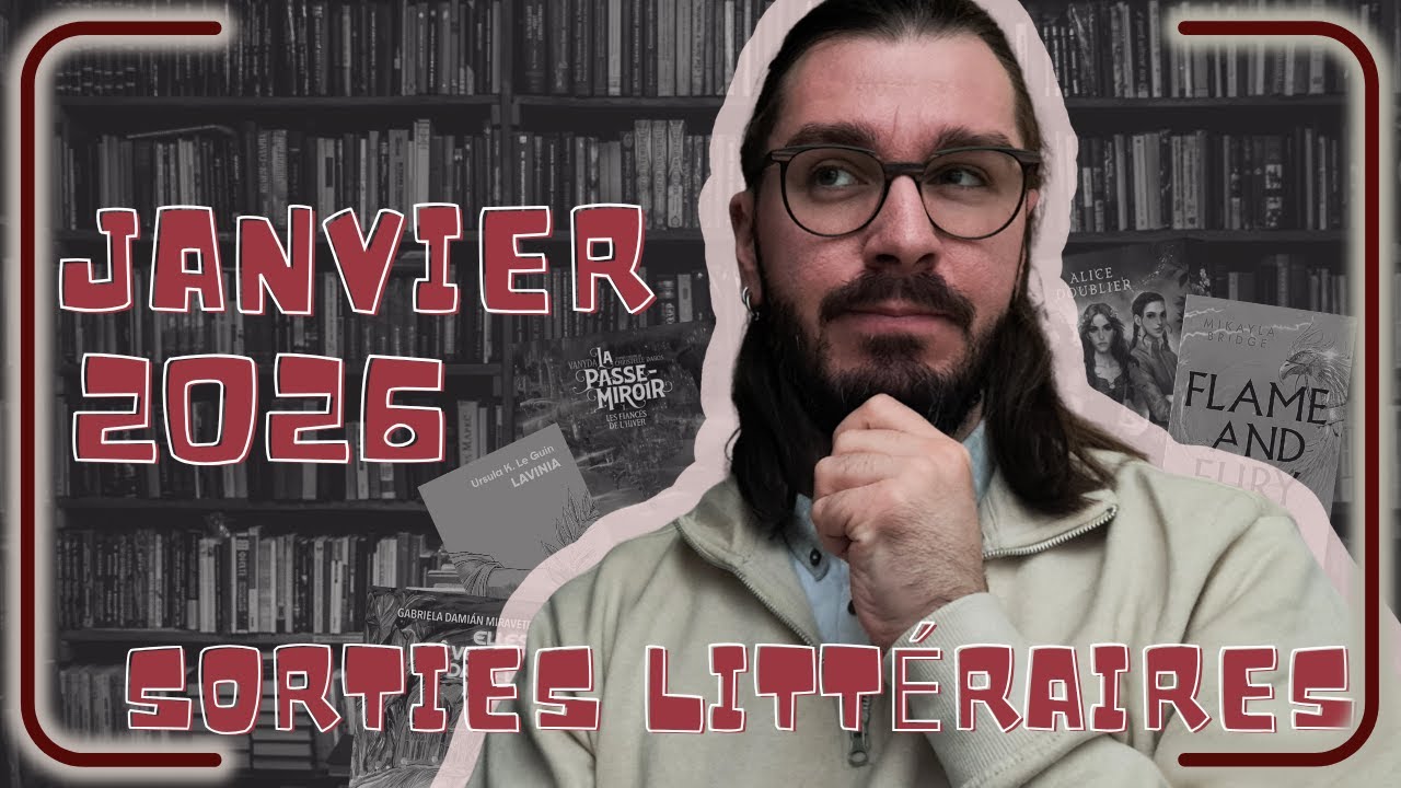 SORTIES LITTÉRAIRES : On commence bien l'Année 2026 ! 📚