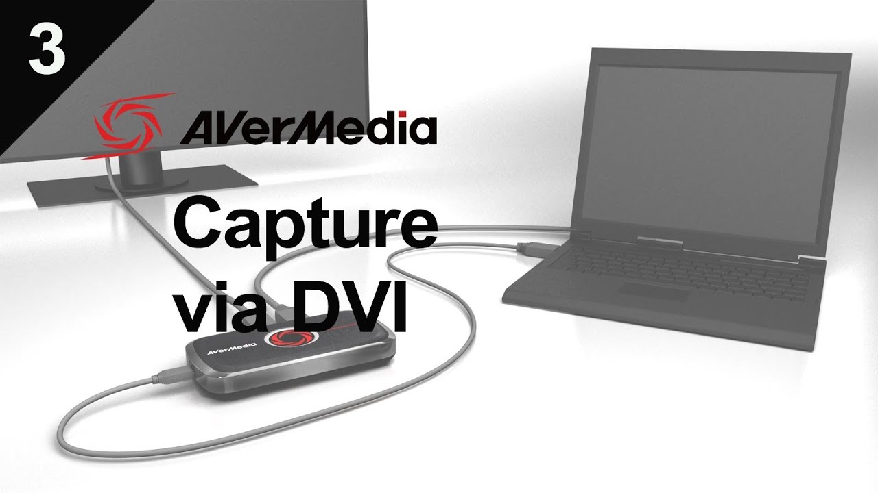 How to Capture Laptop with AVerMedia LGP Lite via DVI