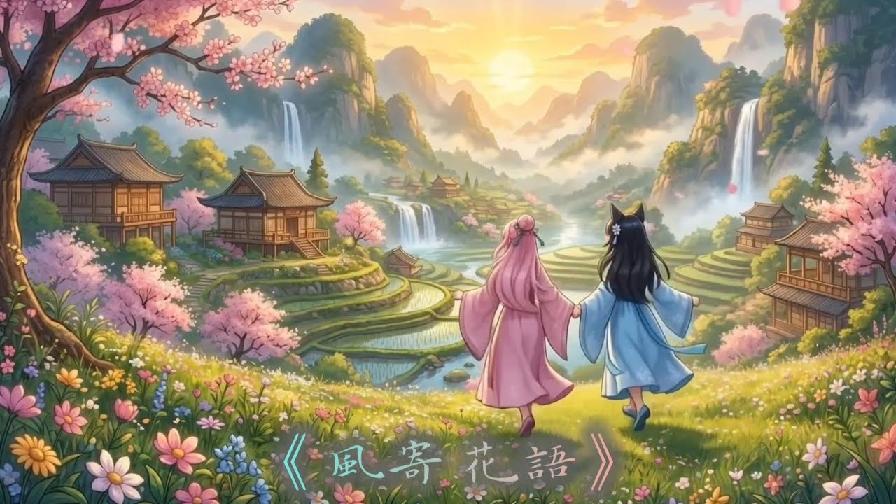 【搖滾古風/Rhythmic Battle】月&蓮 -《風寄花語》【250訂閱特別紀念｜月の音樂工作坊】