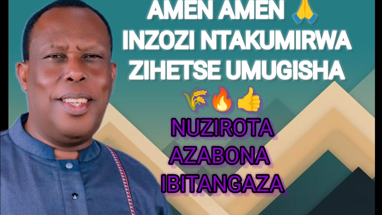 AMEN AMEN 👍INZOZI ZIKWEREKA KO URI HAFI YO GUSUBIZWA 🙏NTWAHAGARIKA UMUGISHA WAWE👌🌾NUZIROTA