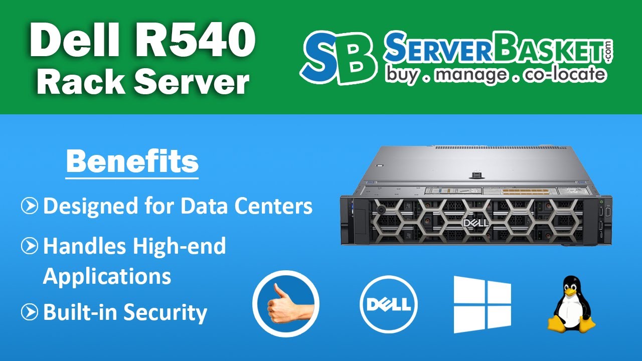 Dell PowerEdge R540 Rack Server - Overview, Specifications, Benefits & Uses