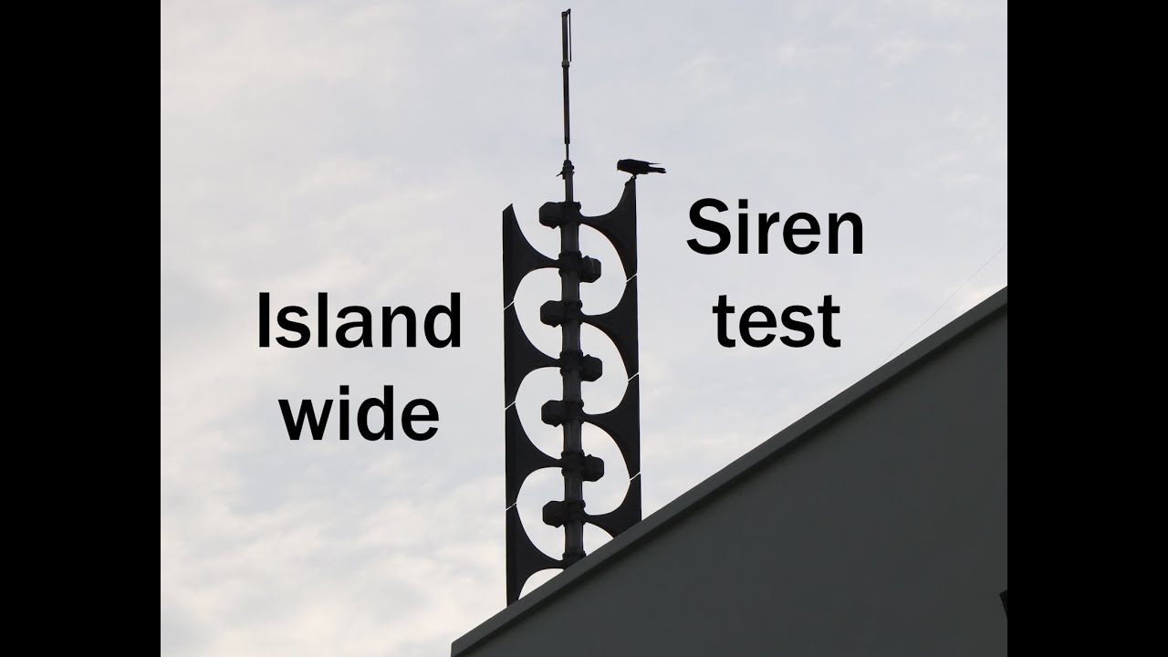 SCDF Island Wide Siren Test 2020 (9/15/20) Singapore