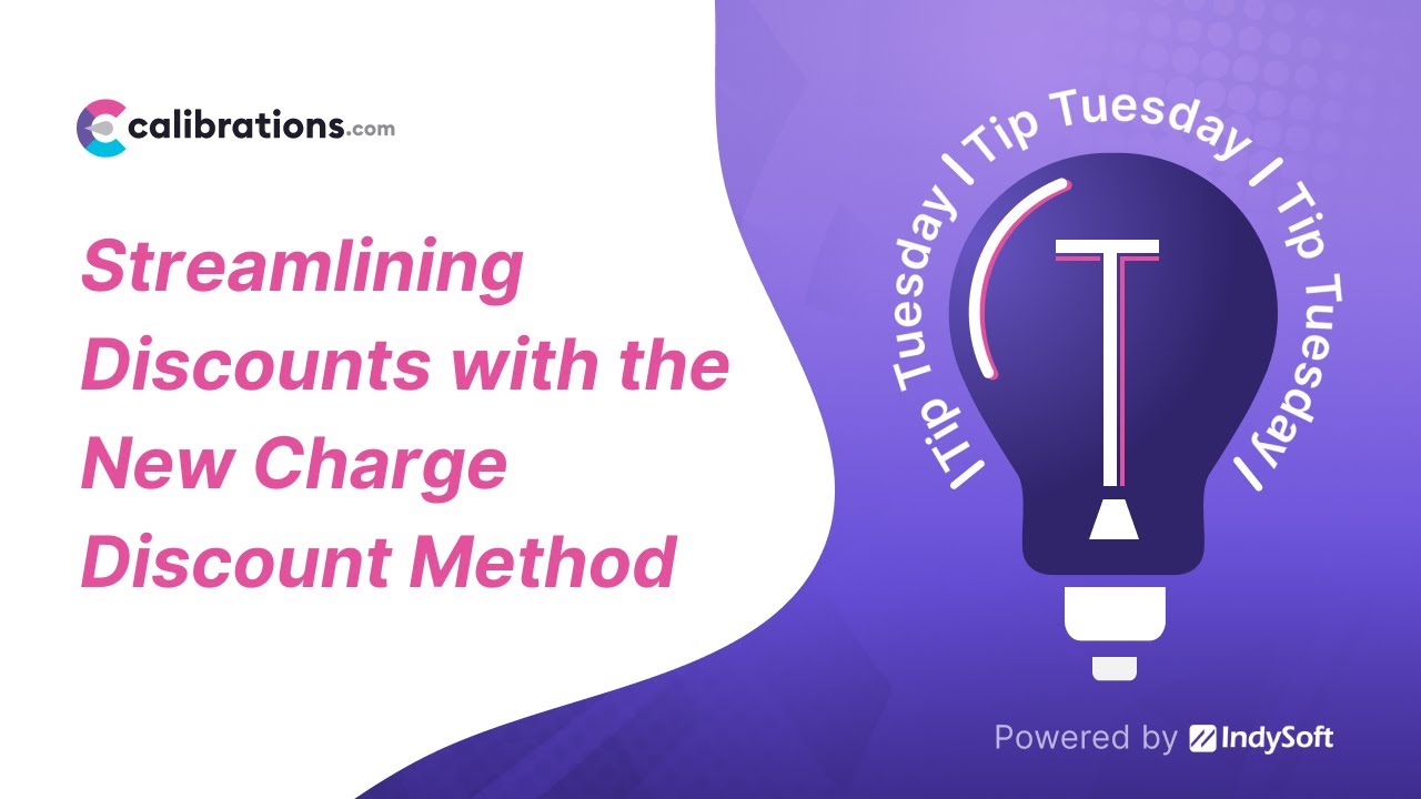 Tip Tuesday - Streamlining Discounts with the New Charge Discount Method