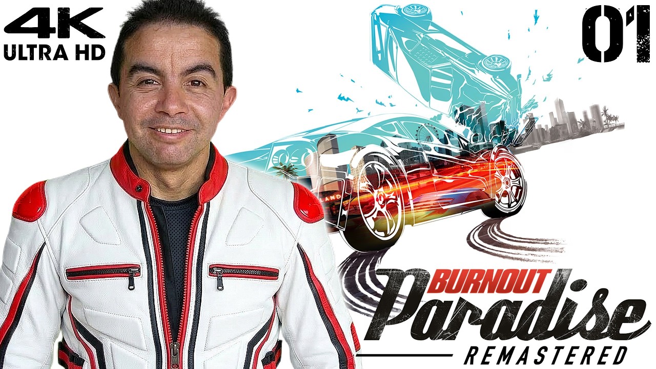 BURNOUT PARADISE REMASTERED PC4K! VELOCIDADE E ROCK N ROLL!