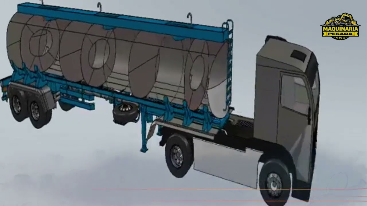 ¿ Que es un camión cisterna?  ¡ Mira como es por dentro!